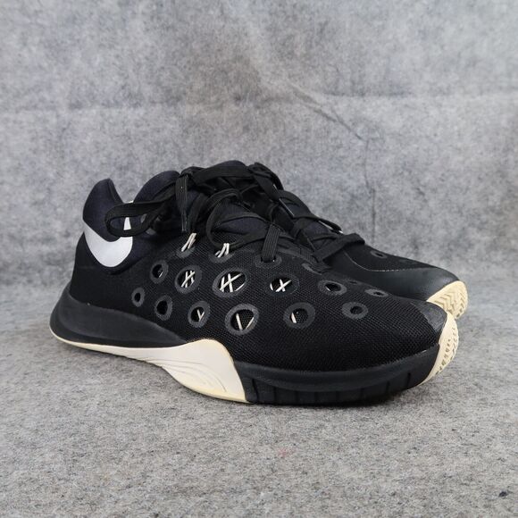 Nike Shoes Men 10 Athletic Trainer Hyper Quickness Basketball Sport Active Black - Picture 1 of 14